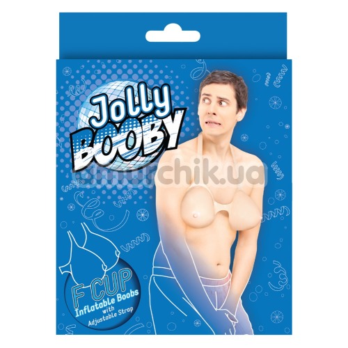 Надувная грудь Jolly Booby, телесная