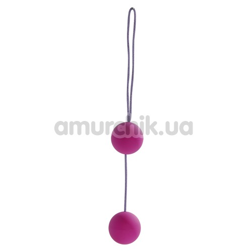 Вагінальні кульки Candy Balls Lux, фіолетові - Фото №1
