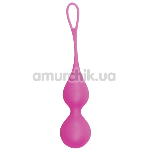 Вагінальні кульки Smile Workout 140 gramm, рожеві - Фото №1