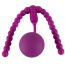 Вагинальный расширитель с тренажером Кегеля Intimate Spreader Pussy Gym, фиолетовый - Фото №1