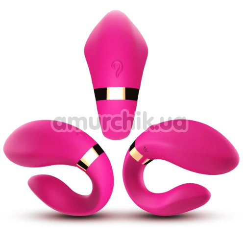 Вібратор Boss Series Couples Vibrator, рожевий