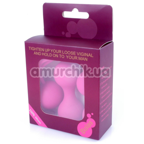 Набір вагінальних кульок Boss Series Bolas, рожевий