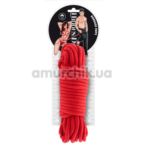 Веревка Hidden Desire Bondage Rope 10, красная