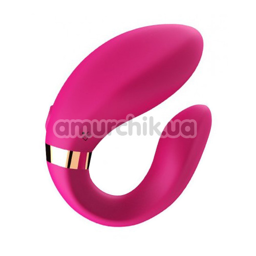 Вібратор Boss Series Couples Vibrator, рожевий - Фото №1