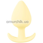Анальна пробка Cuties Mini Butt Plug 556912, жовта - Фото №1