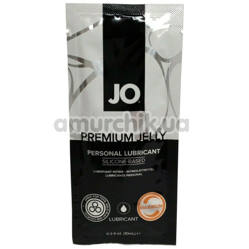 Лубрикант JO Premium Jelly Maximum на силиконовой основе, 10 мл