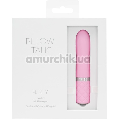Вибратор Pillow Talk Flirty, розовый
