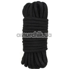Веревка для бондажа DS Fetish 10 M, черная - Фото №1