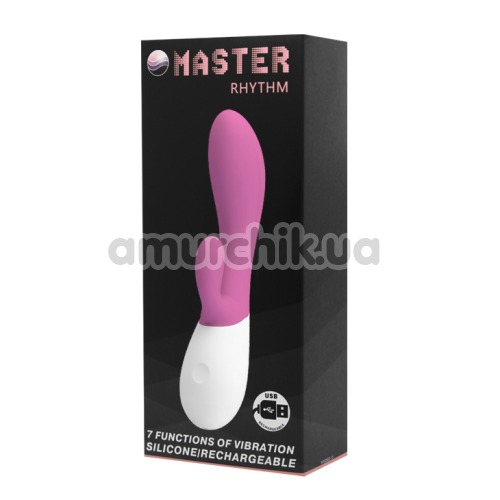 Вибратор Master Rhythm, светло-розовый