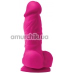 Фалоімітатор Colours Pleasures 4, рожевий - Фото №1