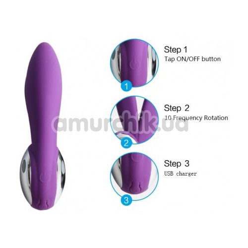 Универсальный массажер Gemini Lapin Ears, фиолетовый