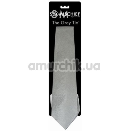 Галстук для связывания The Grey Tie, серый