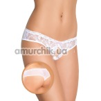 Трусики женские Panties (модель 2418), белые - Фото №1