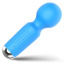 Кліторальний вібратор Boss Series Rechargeable Mini Massager, блакитний - Фото №1