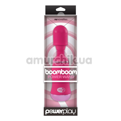 Универсальный массажер Boomboom Power Wand, розовый