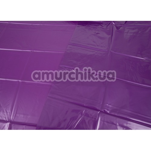 Лаковая простыня Orgy-Laken 200х230, фиолетовая