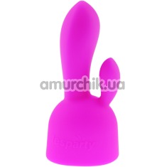 Насадка на универсальный массажер Lesparty Rabbit Classic, розовая - Фото №1