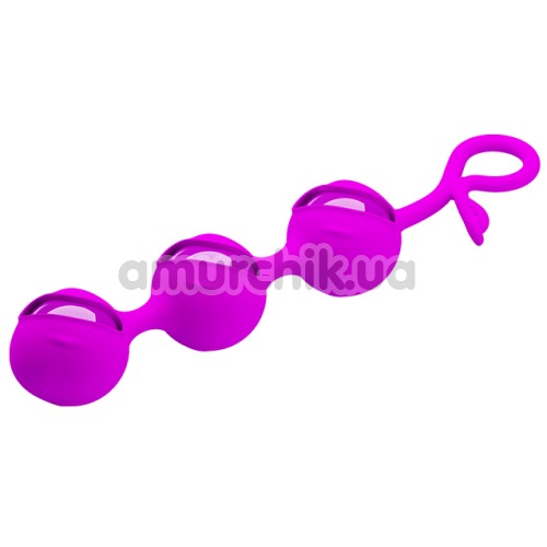 Вагинальные шарики Pretty Love Pearl, фиолетовые