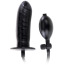 Анальный расширитель Bigger Joy Inflatable Penis, черный - Фото №2