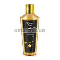 Масажна оліяPlaisir Secret Paris Huile Massage Oil Vanilla - ваніль, 250 мл - Фото №1