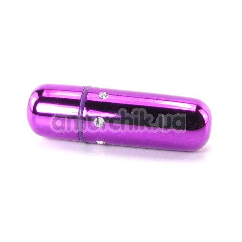 Кліторальний вібратор Crystal High Intensity Mini Bullet, рожевий