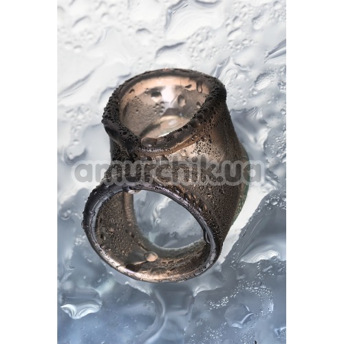 Эрекционное кольцо гладкое XLover Cock Ring, черное