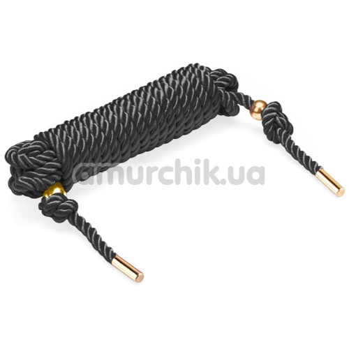 Мотузка Liebe Seele Shibari Rope 5m, чорна - Фото №1