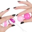 Вагинальные шарики Geisha Balls, розовые - Фото №6
