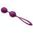 Вагинальные шарики Lyra Vega Kegel Balls, фиолетовые - Фото №2