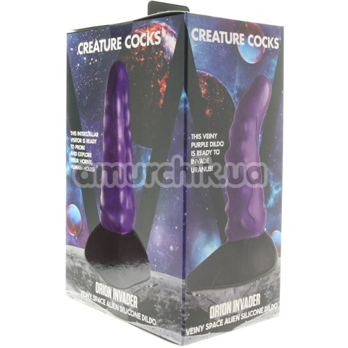 Фаллоимитатор Creature Cocks Orion Invader, фиолетовый