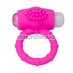 Віброкільце А- Toys Powerful Cock Ring 769001, рожеве - Фото №1