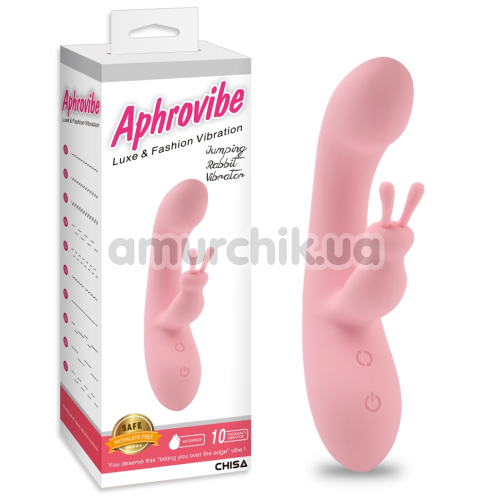 Вібратор Aphrovibe Jumping Rabbit Vibrator, рожевий
