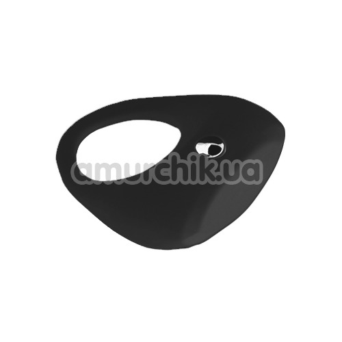 Виброкольцо Lit-Up Silicone Stimu-Ring 7, черное