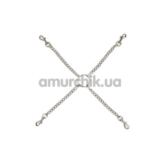 Ремешки для фиксаторов sLash Metal Fixer Large, серебряные - Фото №1