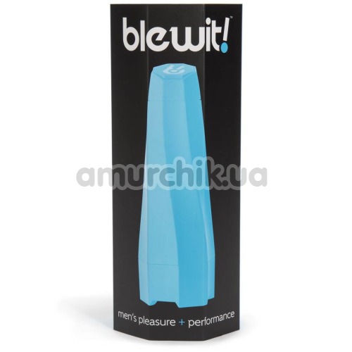 Мастурбатор Blewit Pleasure And Performance Masturbator, блакитний