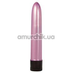 Вібратор Retro Slimline 19 см, рожевий - Фото №1