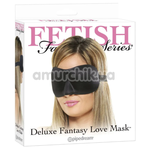 Маска на глаза Fetish Fantasy Series Deluxe Fantasy Love Mask, черная