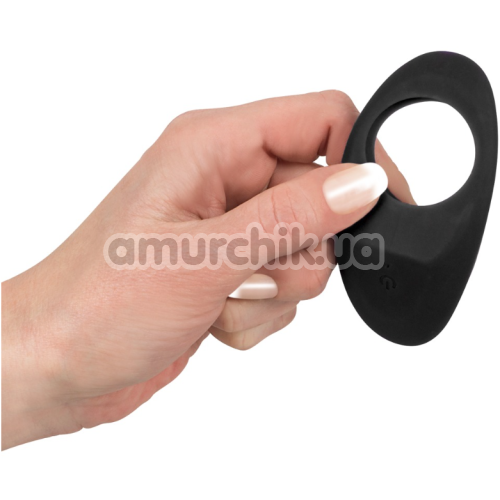 Эрекционное кольцо для члена с вибрацией Lust Vibrating Cock Ring, черное