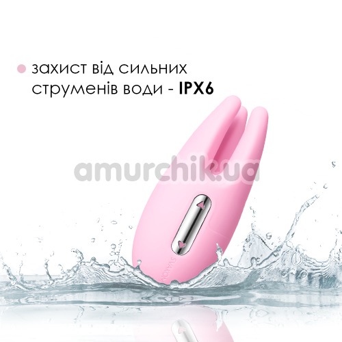 Клиторальный вибратор Svakom Cookie, розовый