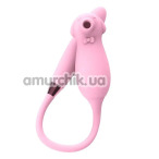 Симулятор орального секса с вибрацией для женщин Elva Dual Purpose, розовый - Фото №1