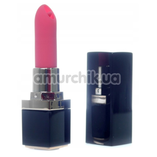 Клиторальный вибратор Boss Series Rechargeable Lipstick Vibrator, розовый