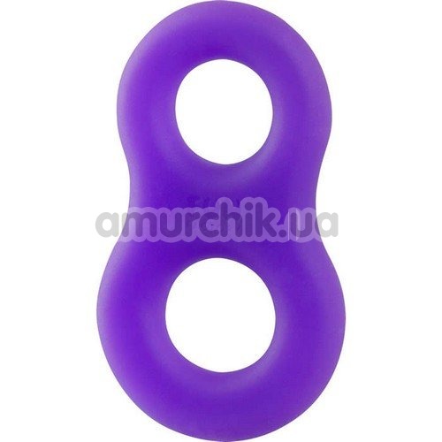 Эрекционное кольцо Fun Factory 8ight, фиолетовое