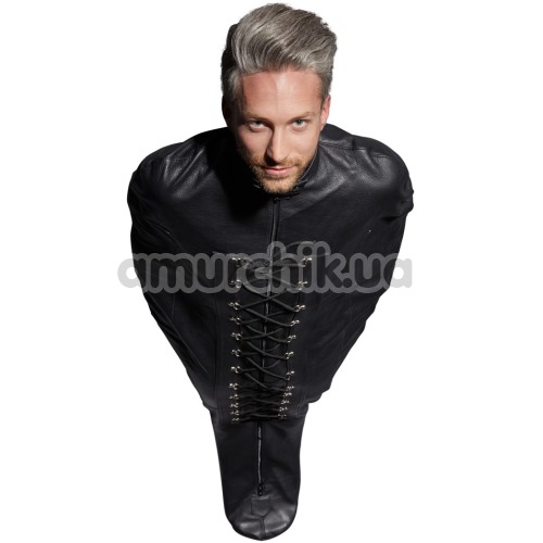 Фіксатор Leather Bondage Sleeping Bag, чорний - Фото №1
