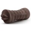 Симулятор орального секса с вибрацией Hot Chocolate Heather, коричневый - Фото №2