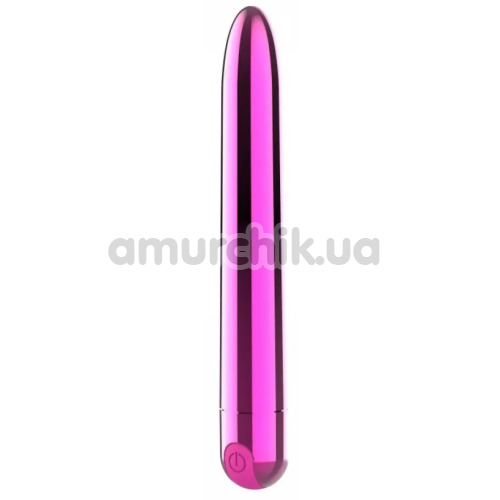 Вибратор Boss Series Ultra Power Bullet Glossy, розовый - Фото №1