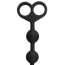 Анальная цепочка Long Anal Beads, черная - Фото №4