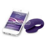 Вібратор We-Vibe 4 Plus App Only Model Purple (ві вайб 4 плюс фіолетовий) - Фото №1