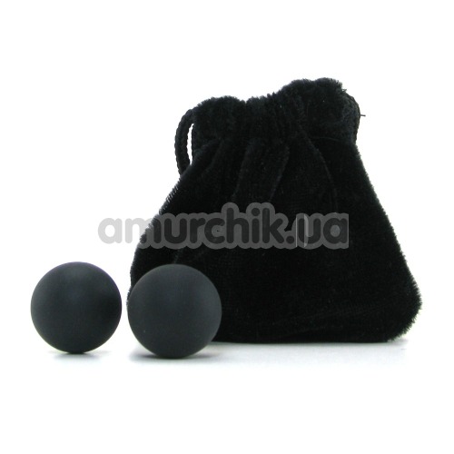 Вагинальные шарики Black Rose Blooming Ben Wa Balls, черные