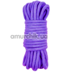 Мотузка для бондажу DS Fetish 5 M, фіолетова - Фото №1