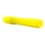 Вибратор Neon Luv Touch Ribbed Slims желтый - Фото №4
